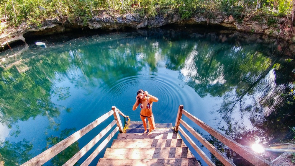 Start Cenote Popol Vuh Ubicado En Quintana Roo Mexico - 